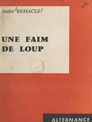 cover image of Une faim de loup